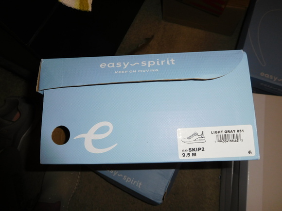 9.5m easy spirit SKIP2 SNEAKER LIGHT GRAY - Picture 3 of 11